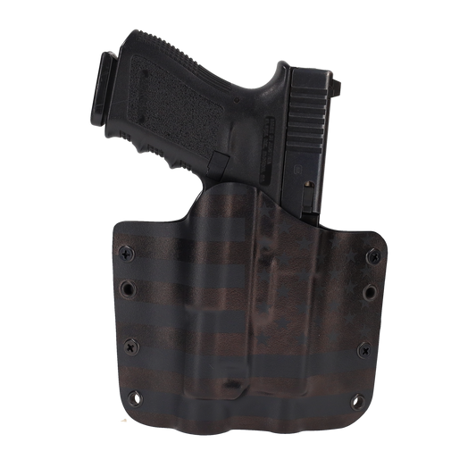 OWB Light Bearing Holster - Matte - USA Stealth Black