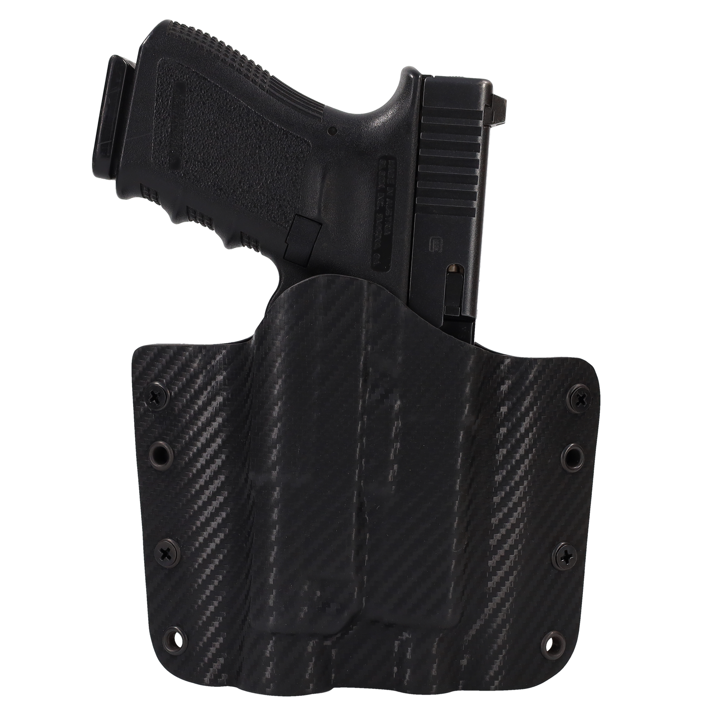 OWB Light Bearing Holster - Black Carbon Fiber