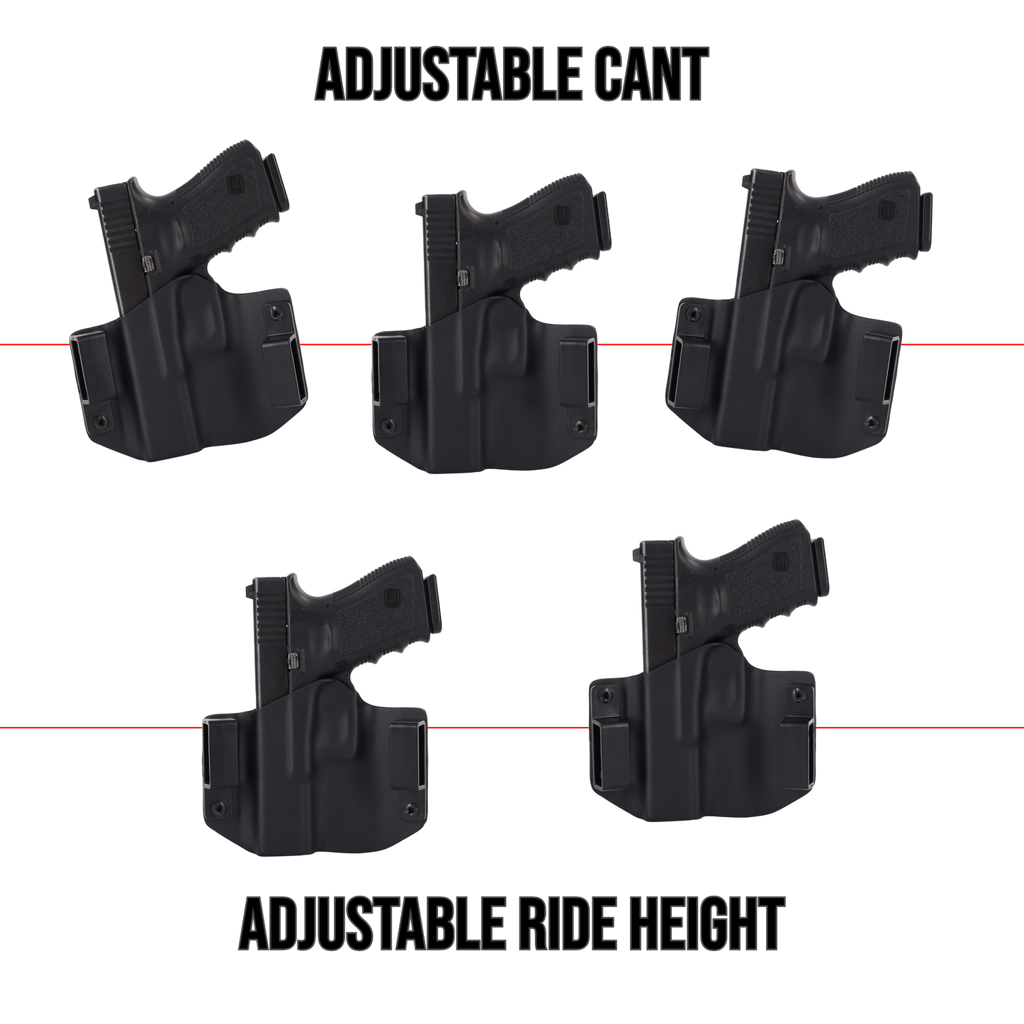 OWB Light Bearing Holster - Matte - OD Green