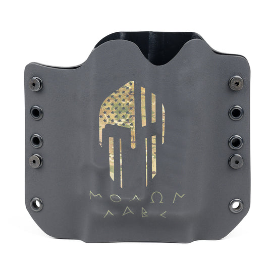 OWB Light Bearing Holster - Molon Labe Camo