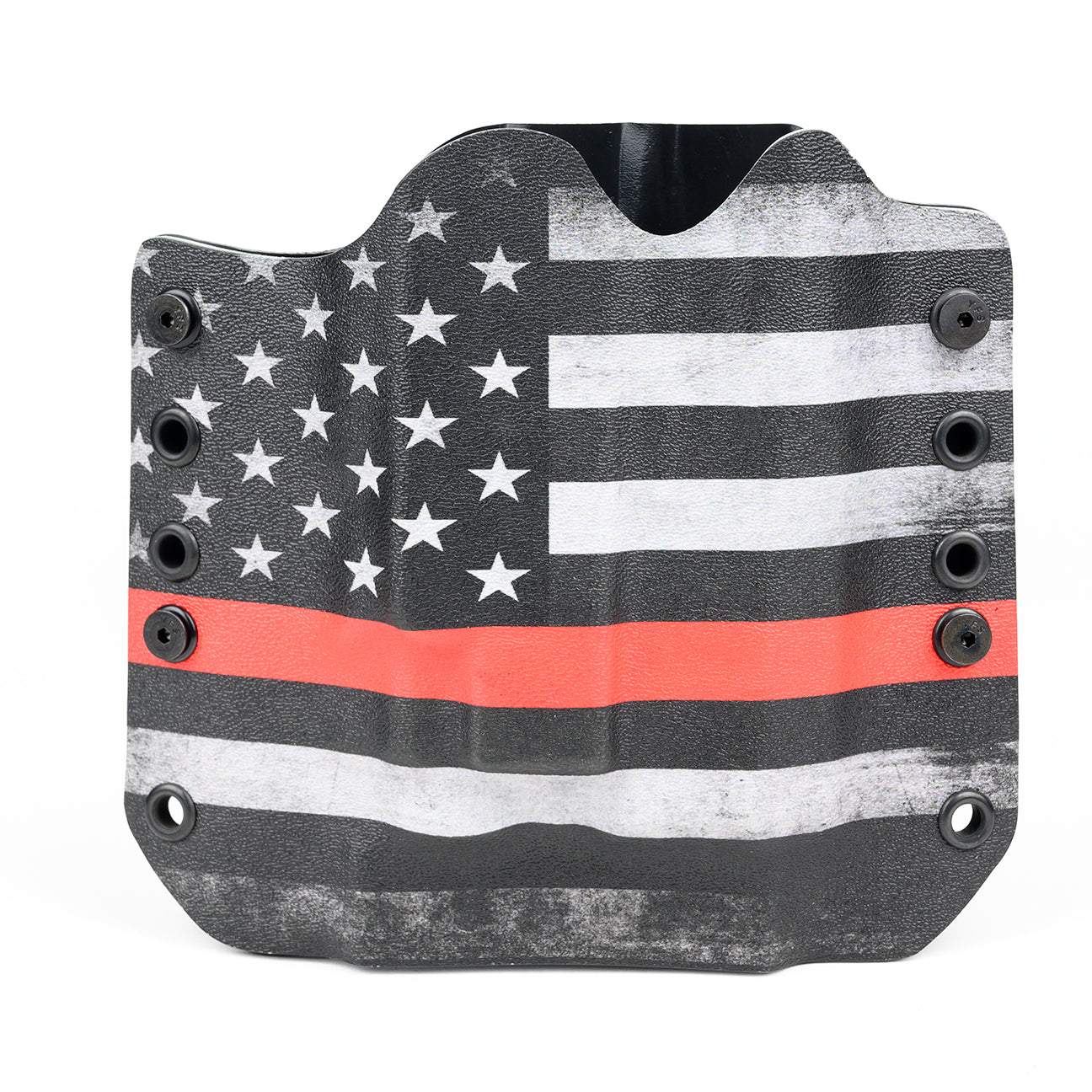 OWB Light Bearing Holster - USA Thin Red Line