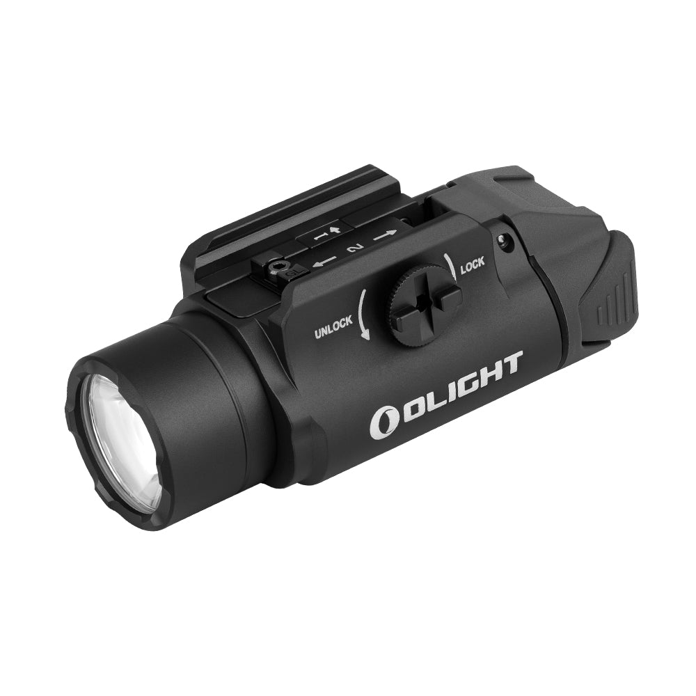 Olight PL-3R Valkyrie 1,500-Lumen Rechargeable Rail Light – Black