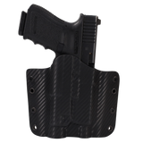 OWB Light Bearing Holster - Black Carbon Fiber