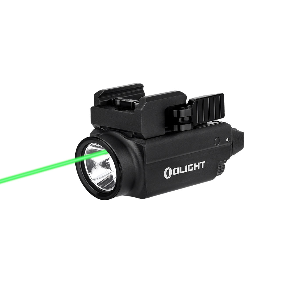 Olight BALDR S 800-Lumen Rail Light with Green Laser – Black