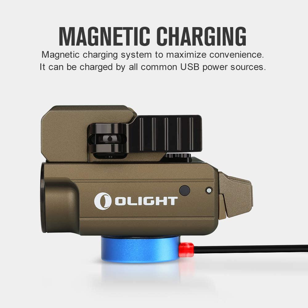 Olight PL-MINI 2 Valkyrie 600-Lumen Rail Light – Black