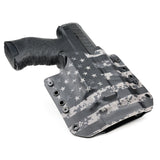 OWB Light Bearing Holster - USA Digital Gray