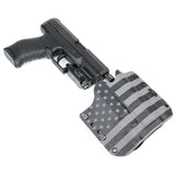 OWB Light Bearing Holster - Matte - USA Gunmetal Gray