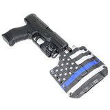 OWB Light Bearing Holster - USA Blue Line