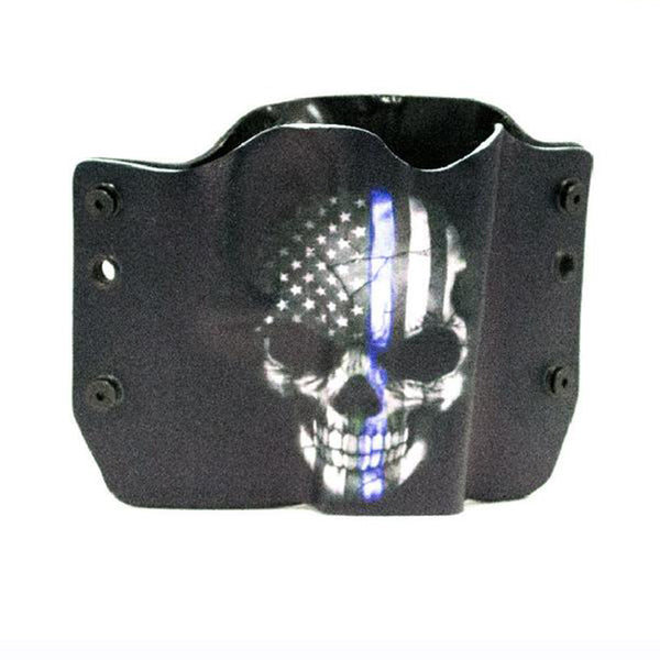 OWB - Blue Line Skull